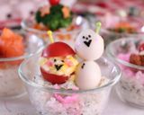 クリスマスパーティーにカップ寿司作り方3写真