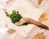 エビとパクチーの春巻き作り方3写真