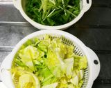 ☆きゃべつと水菜の簡単煮うどん☆作り方4写真