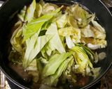 ☆きゃべつと水菜の簡単煮うどん☆作り方5写真