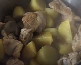 ほくほく鶏じゃがのにんにく醤油煮作り方5写真