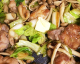さっぱり☆鶏肉と野菜のレモンバター炒め作り方5写真