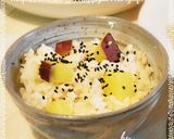 ル・クルーゼでシンプル「さつま芋ごはん」作り方6写真