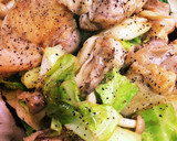 さっぱり☆鶏肉と野菜のレモンバター炒め作り方6写真