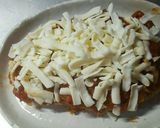 トンカツのトマトソースがけチーズ乗せ作り方3写真