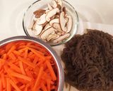 人参と糸こんにゃくの甘辛炒め作り方1写真