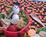 ハロウィン　リラックマのキャラ弁作り方6写真