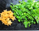 厚揚げサンドのクリスマスツリー☆作り方4写真