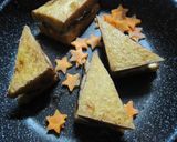 厚揚げサンドのクリスマスツリー☆作り方5写真