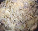 鶏もも肉と舞茸の卵とじ作り方6写真