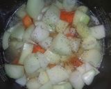 玉ねぎ　人参　じゃがいも　炊き込みご飯作り方4写真