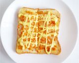鮭フレークととろけるチーズのトースト作り方5写真