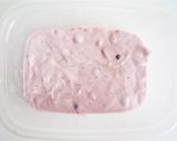 ジャムで作る　フローズン水切りヨーグルト作り方3写真