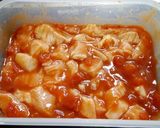 つくりおき♪ムネ肉のイタリアントマト煮作り方1写真