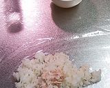 鮭マヨとそぼろごはんのおにぎり作り方2写真