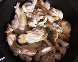 豚肉ときのこのクリーム煮作り方4写真