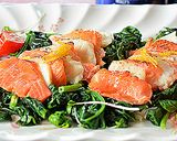 サーモンとタラの重ね焼き♪作り方6写真