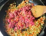 ピリ辛ミートソースパスタ♡作り方3写真