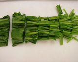 ほうれん草とベーコンの豆乳スープ作り方1写真
