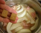 ほうれん草とベーコンの豆乳スープ作り方5写真