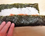 お弁当に★簡単【鮭のペタンコおにぎり】♪作り方4写真