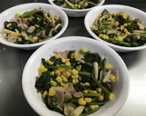 ほうれん草とぶなしめじのココット作り方4写真