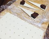 冷凍パイシートで簡単チョコパイ♡作り方1写真