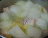 超簡単！鶏肉と冬瓜だけのコク旨スープ！作り方4写真