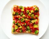 アボカドとトマトのトースト作り方6写真