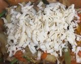 栄養満点❤️スコップ親子丼⁉️作り方7写真