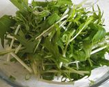 九条ねぎ(ネギ)としらす干しのサラダ作り方1写真