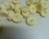 ☆バナナ黒酢ドリンク☆作り方1写真