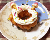 おひとりさまの安いドーナツで簡単デザート作り方5写真