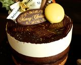 ババロアとガナッシュのクリスマスケーキ作り方27写真