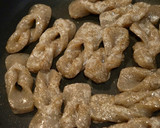 こんにゃくとちくわの磯辺炒め作り方3写真