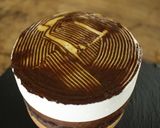 ババロアとガナッシュのクリスマスケーキ作り方25写真