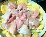 鶏むね肉とポテトのマスタード風味グリル作り方5写真