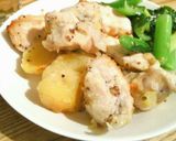 鶏むね肉とポテトのマスタード風味グリル作り方7写真