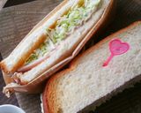 朝食・ランチ＊絶品ハムチーズサンドイッチ作り方13写真