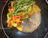 パプリカと豆苗のツナ玉炒め作り方6写真