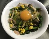 ほうれん草とぶなしめじのココット作り方5写真