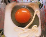 卵一個でレンジでとろり厚焼き玉子サンド♡作り方1写真
