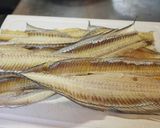 タチウオの骨せんべい作り方1写真