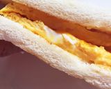 卵一個でレンジでとろり厚焼き玉子サンド♡作り方6写真
