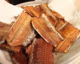 タチウオの骨せんべい作り方4写真