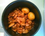 鶏もも肉の梅煮作り方3写真