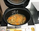 モチモチ鶏ごぼうの炊き込みごはん作り方4写真