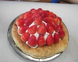 いちごの山のムースケーキパイ作り方10写真