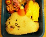 クリスマス☆ゴマちゃん☆キャラ弁作り方3写真