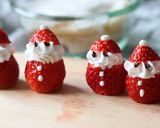クリスマスに　苺サンタのスコップケーキ作り方5写真